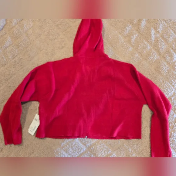 LSPACE x Anthropologie Jet Set Cropped Hoodie | Emboldened | Size M - Picture 4 of 8